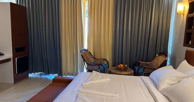 villa interior with sea view golden musk beach resort