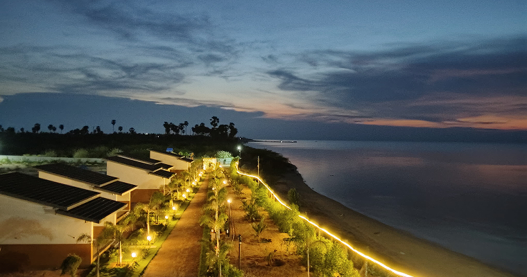 golden musk beach resort rameswaram beachfront villa